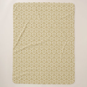 Vergoldete Gartenernte Gold-Sherpa-Decke Sherpadecke