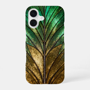 Vergoldete Schmetterlingsflügel-Anatomie iPhone 16 Hülle
