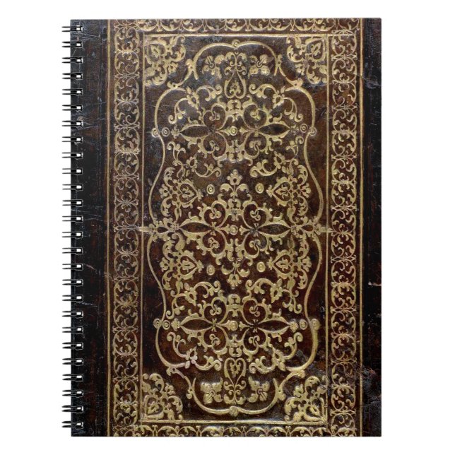 Vergoldeter Lederband Buch Falln (Vorderseite)