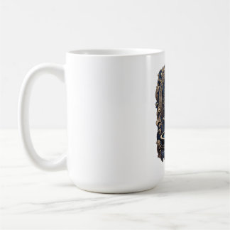 Vergoldetes Barockbrunnen-T-Shirt, Premium Kaffeetasse