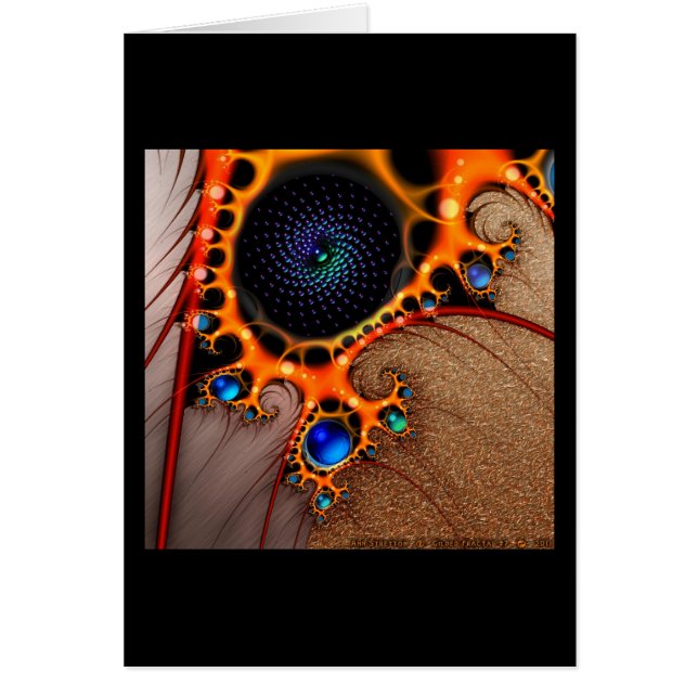 Vergoldetes Fraktal #7 (Vorne)