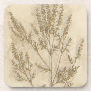 Vergoldetes Laub II Untersetzer