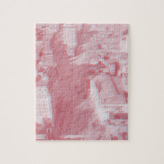 Vergoldetes Puzzlespiel der Alters-städtisches Puzzle