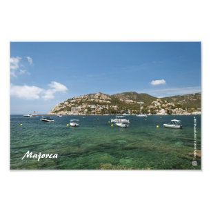 Vergrößerung eines Fotos von Mallorca Fotodruck