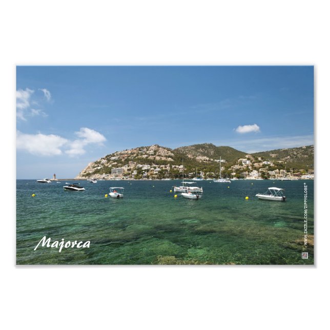 Vergrößerung eines Fotos von Mallorca Fotodruck (Vorne)