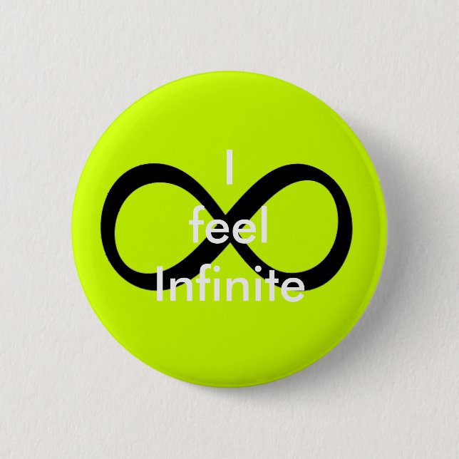 Vergünstigungen des Seins ein Wallflower-Knopf Button (Vorderseite)