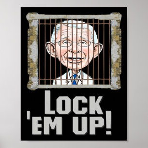 Verhaften Sie Fauci, der log, feuern Sie Fauci, An Poster