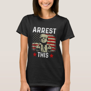 Verhaftung dieses Trump 2024 verurteilte Felon Tru T-Shirt