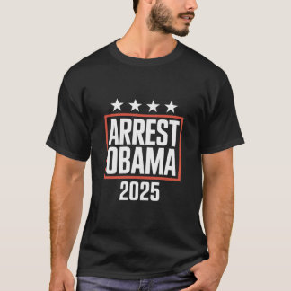 Verhaftung Obama 2025 T-Shirt