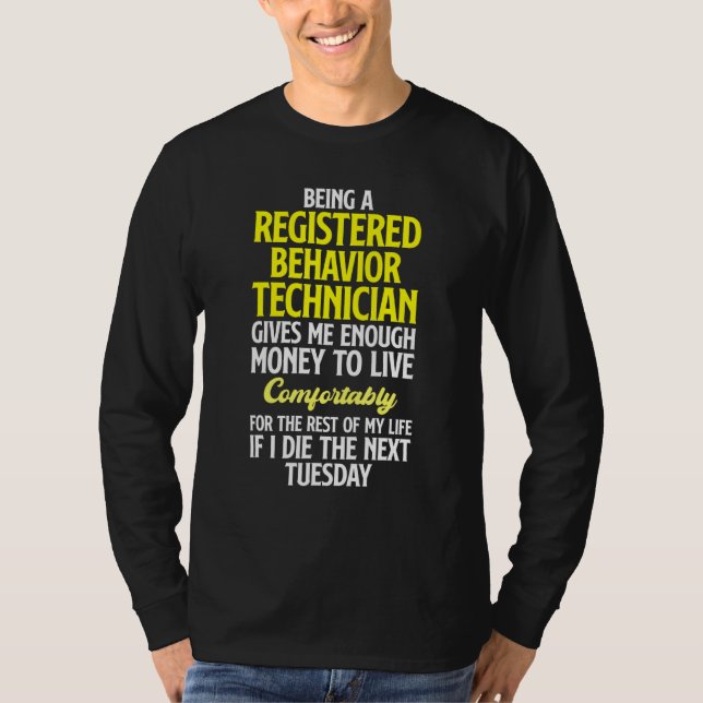 Verhalten des Technikers Tech RBT 16 T-Shirt (Vorderseite)