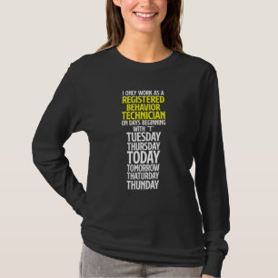 Verhalten des Technikers Tech RBT 1 T-Shirt