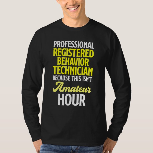 Verhalten des Technikers Tech RBT 21 T-Shirt (Vorderseite)