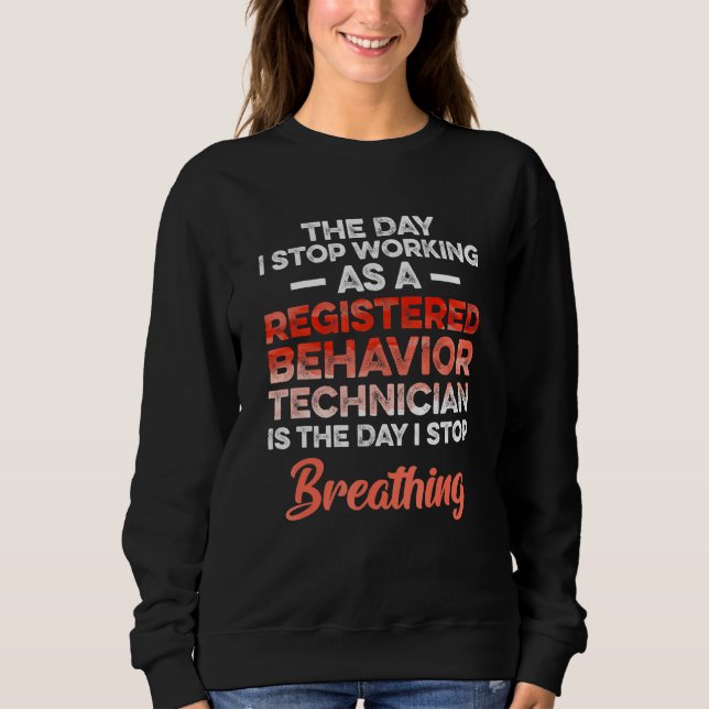 Verhalten des Technikers Tech RBT 40 Sweatshirt (Vorderseite)