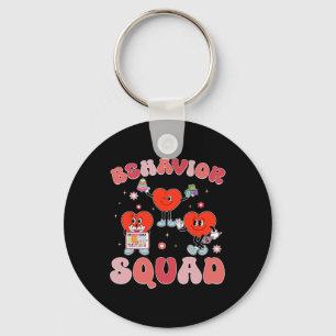 Verhalten Squad Aby Therapeut Valentine Behavioral Schlüsselanhänger