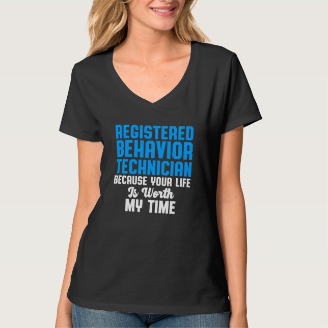 Verhalten Techniker Zeitverhalten Tech Rbt T-Shirt (Vorderseite)