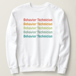Verhaltensforscher RBT Verhalten Tech Retro Sweatshirt