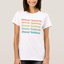 Verhaltensforscher RBT Verhalten Tech Retro T-Shirt