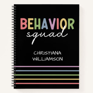 Verhaltensplatz   Verhaltenstherapeut ABA Therapis Notizbuch