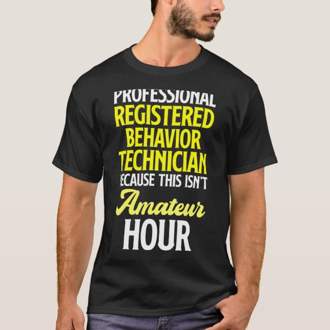 Verhaltenstechniker Behavioral Tech RBT 21 T-Shirt (Vorderseite)