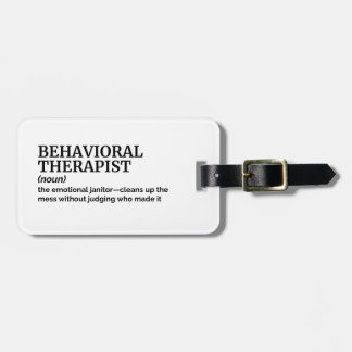 Verhaltenstherapeut Definition Reisezubehör Gepäckanhänger