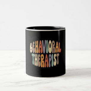 Verhaltenstherapeut Zweifarbige Tasse