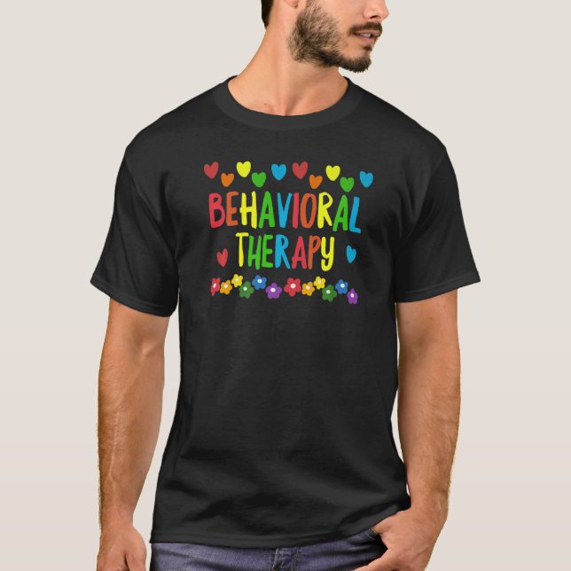 Verhaltenstherapie Aba Anwendung Verhaltensanalyse T-Shirt (Vorderseite)
