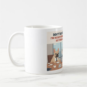 Verhandlungen mit meinem Französchen Lustiger Fran Kaffeetasse