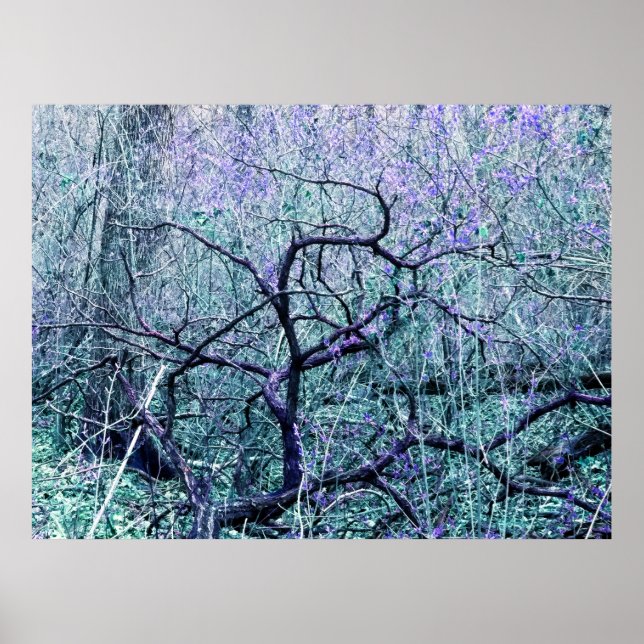 Verheddert in Blau Poster (Vorne)