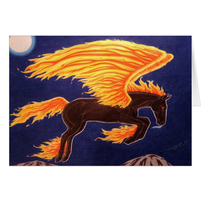 Verheerendes Feuer (Vorderseite (Horizontal))