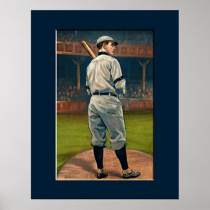 Verheerendes Feuer Schulte, Chicago Cubs, 1911 Poster