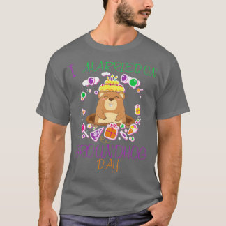 verheiratet am Hochzeitstag am Groundhog T-Shirt