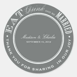 & VERHEIRATET FAVOR STICKERS