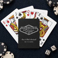 Verheiratet im fantastischen Las Vegas Schwarz Sil