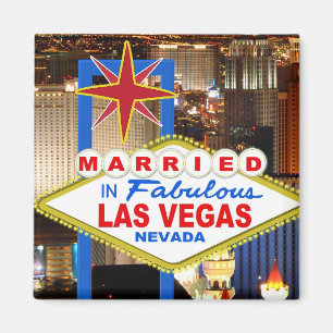 Verheiratet in Las Vegas Magnet