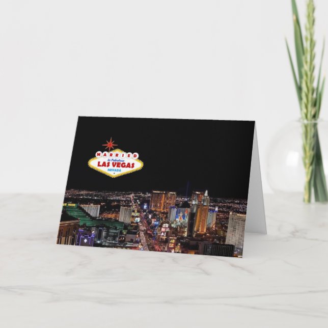 VERHEIRATET in Las Vegas NEW Vibrant LOGO Card Karte (Vorderseite)