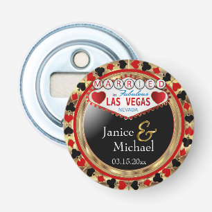 Verheiratet in Las Vegas Style - Red Flaschenöffner