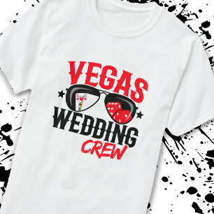 Verheiratet in Las Vegas - Vegas Wedding Party T-Shirt