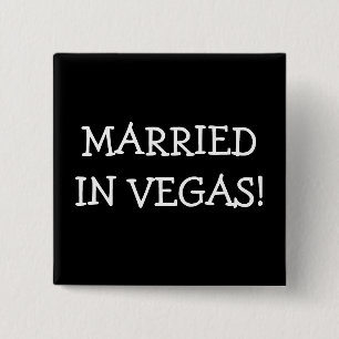 Verheiratet in Vegas Button