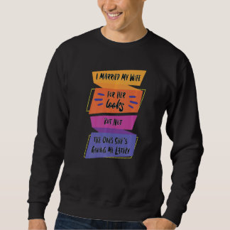 Verheiratet meine Ehefrau für ihre Aussehen, aber Sweatshirt