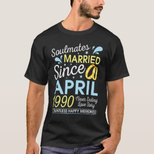 Verheiratet seit April 1990 nie bis 32 Jahre Lov T-Shirt