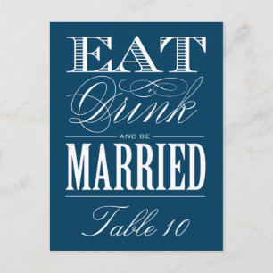& VERHEIRATET   TISCHNUMMER