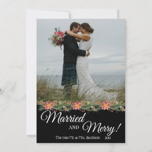 Verheiratet und froh! - Hochzeitsstift - zweiseiti