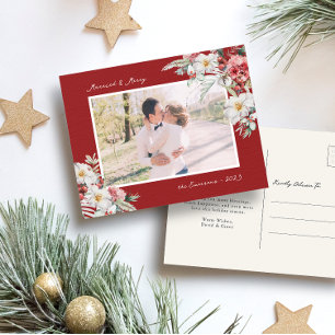 Verheiratet und Fröhlich Foto-Postkarte Postkarte