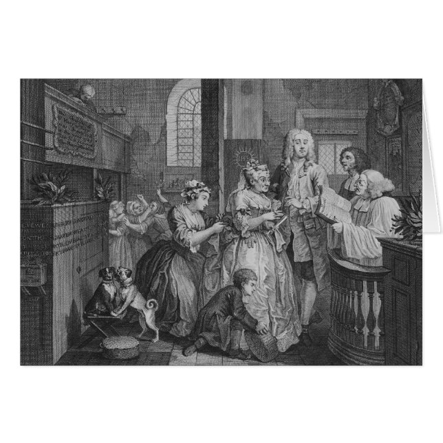 Verheiratet zu einem alten Mädchen (Vorderseite (Horizontal))