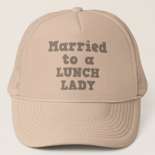 VERHEIRATET ZU EINEM MITTAGESLADY TRUCKERKAPPE