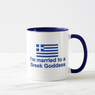 Verheiratet zu einer griechischen Göttin Tasse