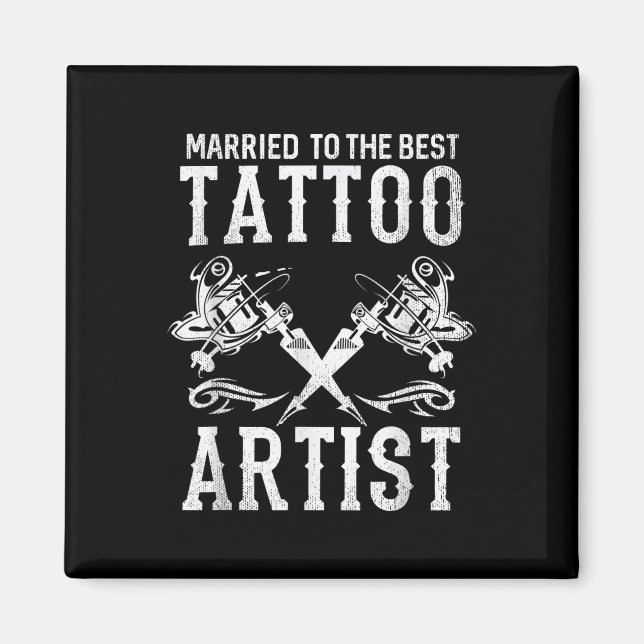 Verheiratet zur besten Ehefrau oder Musikkapelle d Magnet (Vorne)