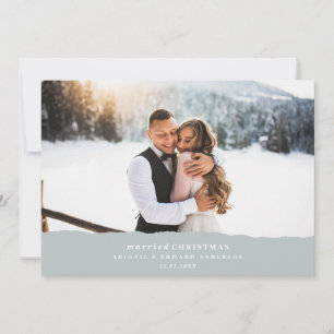 Verheiratete Hochzeitsankündigung