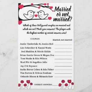 VERHEIRATETE LIEBESGELÜGEL ODER NICHT VERHEIRATET  FLYER