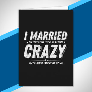Verheiratete Paare Funny Anniversary Zitat Liebe Karte